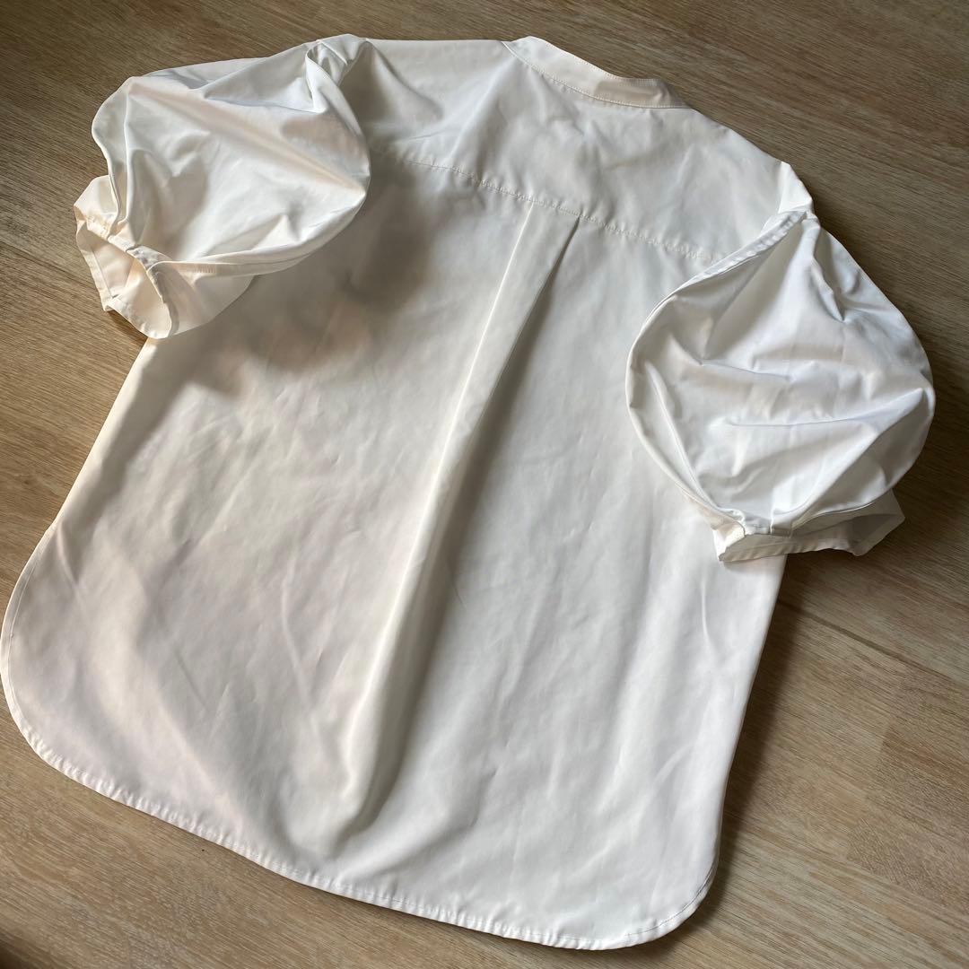 新品タグ付き MACHATT マチャット シャツ パフスリーブ Wボタン