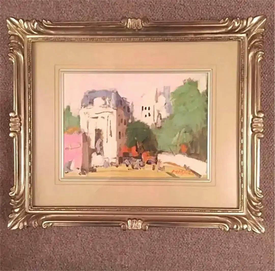 中村 勝 （油彩画）【パリ】 楽天市場】中村 勝 「パリの街角」 油彩10号 : 小野画廊