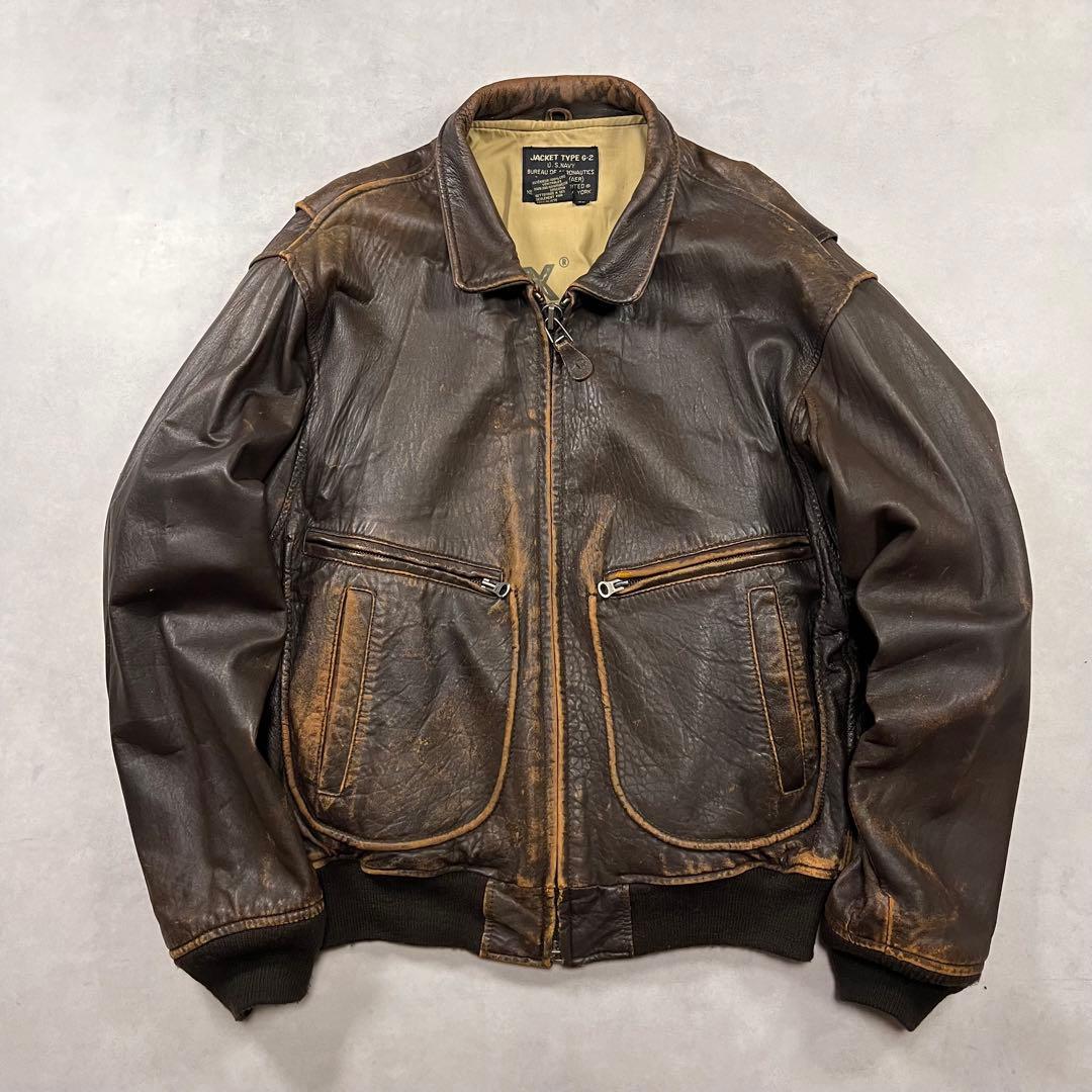 80s AVIREX G-2 レザージャケット フライト G-1 A-2 90s - メルカリ