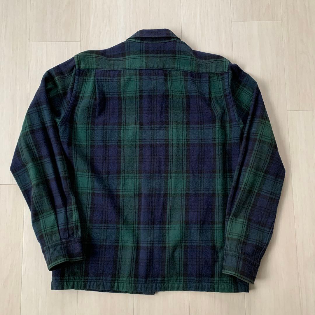 00s コムデギャルソン ブラックウォッチ ネルシャツ 切り返しパターン