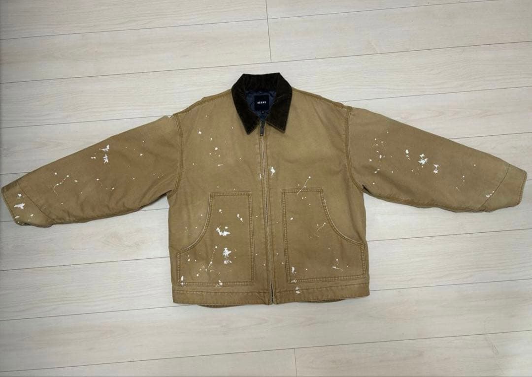 デトロイトジャケット BEAMS パディングダックブルゾン Carhartt