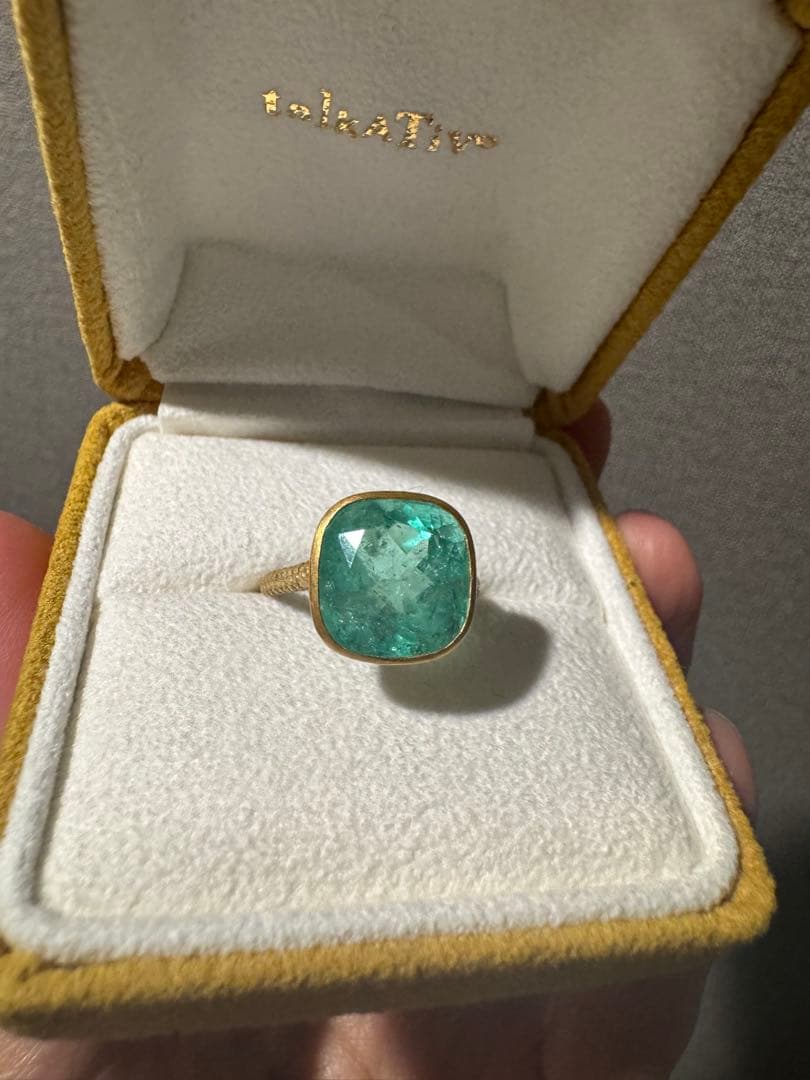 トーカティブ talkative エメラルドリング 12号 - メルカリ