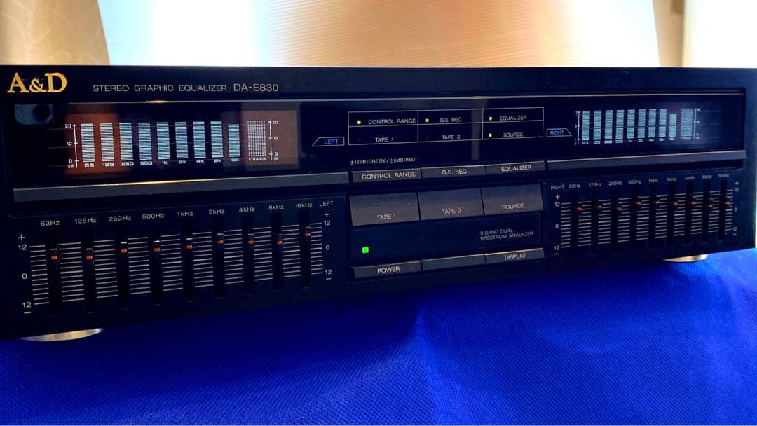 A&D DA-E830 9素子グラフィックイコライザー AKAI DIATONE - メルカリ