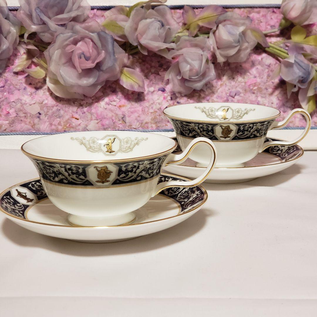 L258 ウェッジウッド パルナシアン ピオニー カップ＆ソーサー 2客