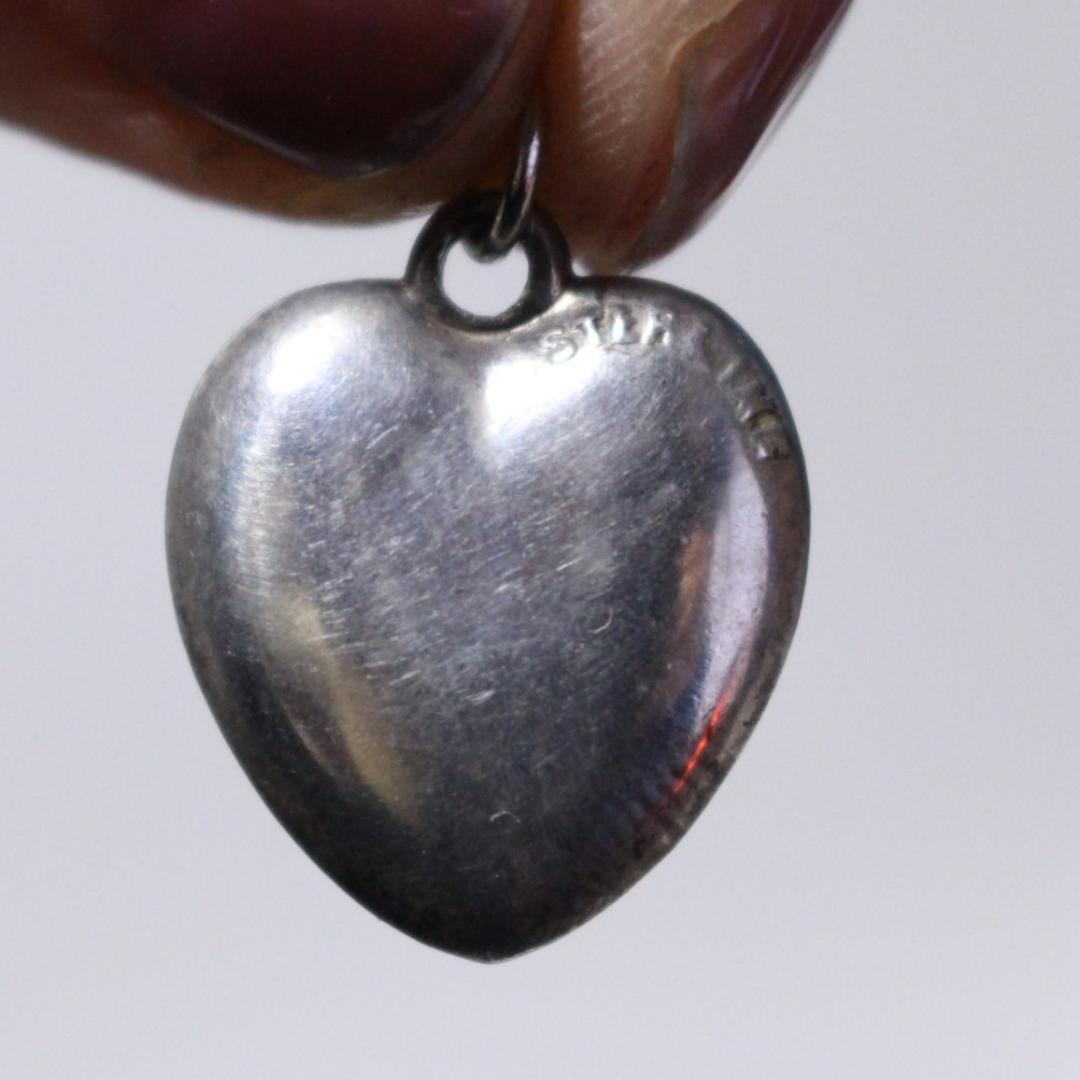 30s スウィートハートジュエリー ww2 パフィハート 緑 石 渦巻 波 唐草