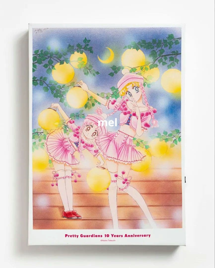 セーラームーン 10周年アニバーサリー LEDキャンバスライト うさぎ