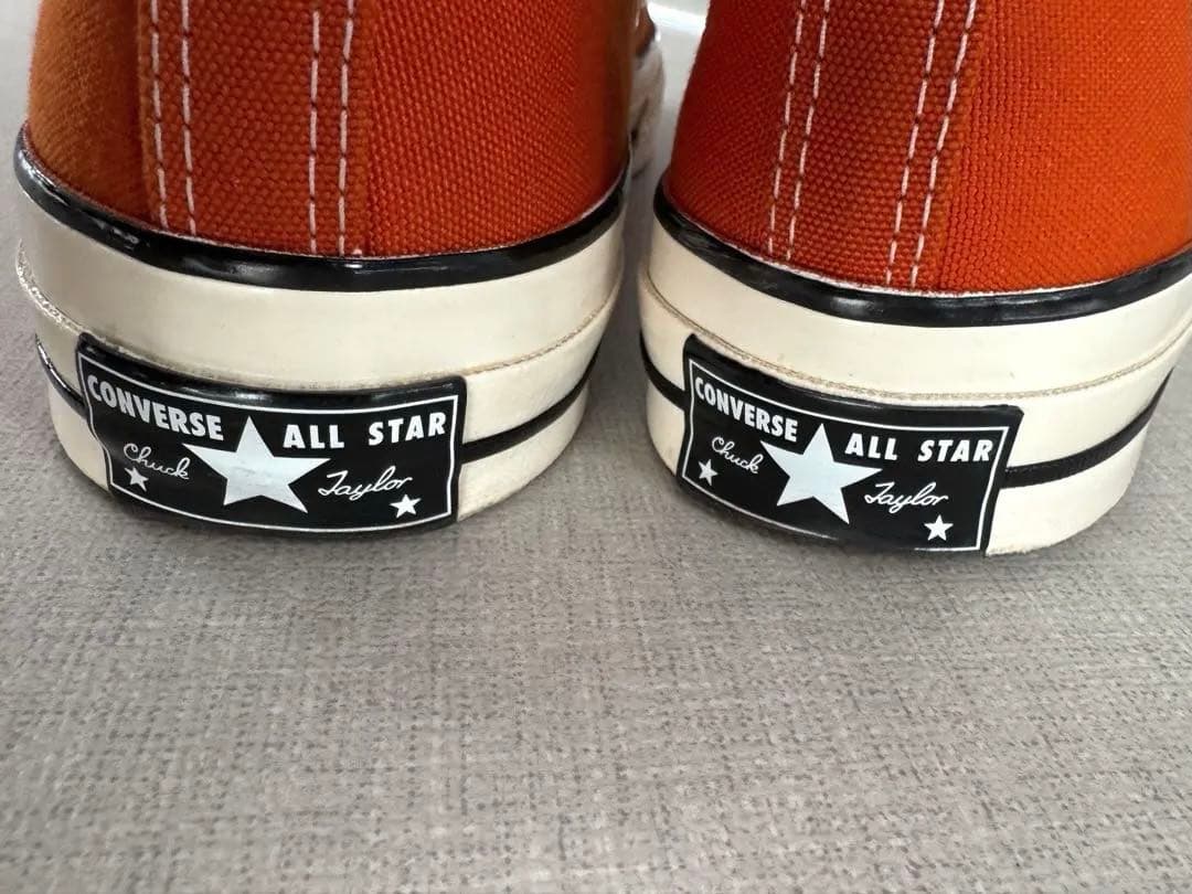 ブ*ス様 コンバース CT70 ハイカット マンダリンオレンジ 27.0cm