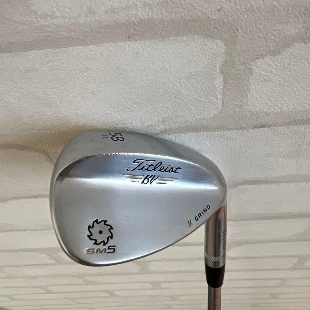優秀】Titleist SM5 58度 ウェッジ - メルカリ