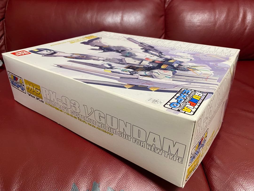 3点 セットMG RX-93 νガンダム V.Kaメカニカルクリア拡張