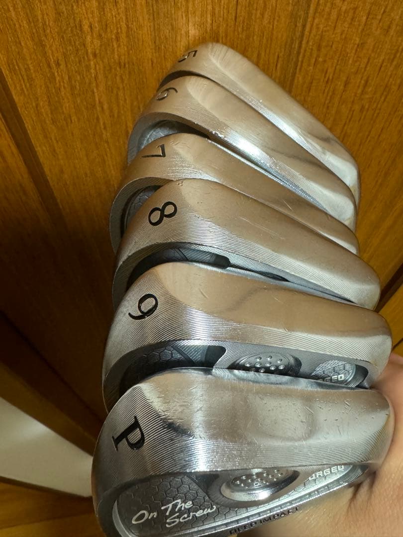 ムジーク Deep Impact cavity アイアンセット 6本セット - メルカリ