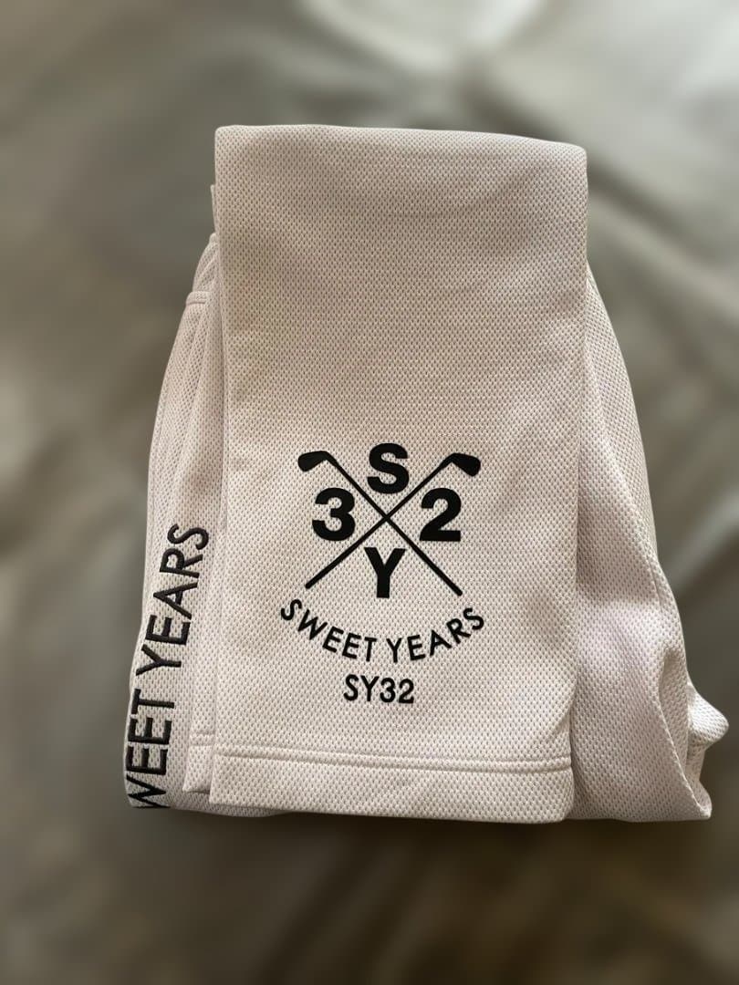 SWEET YEARS メッシュホワイトパンツ Lサイズ - メルカリ