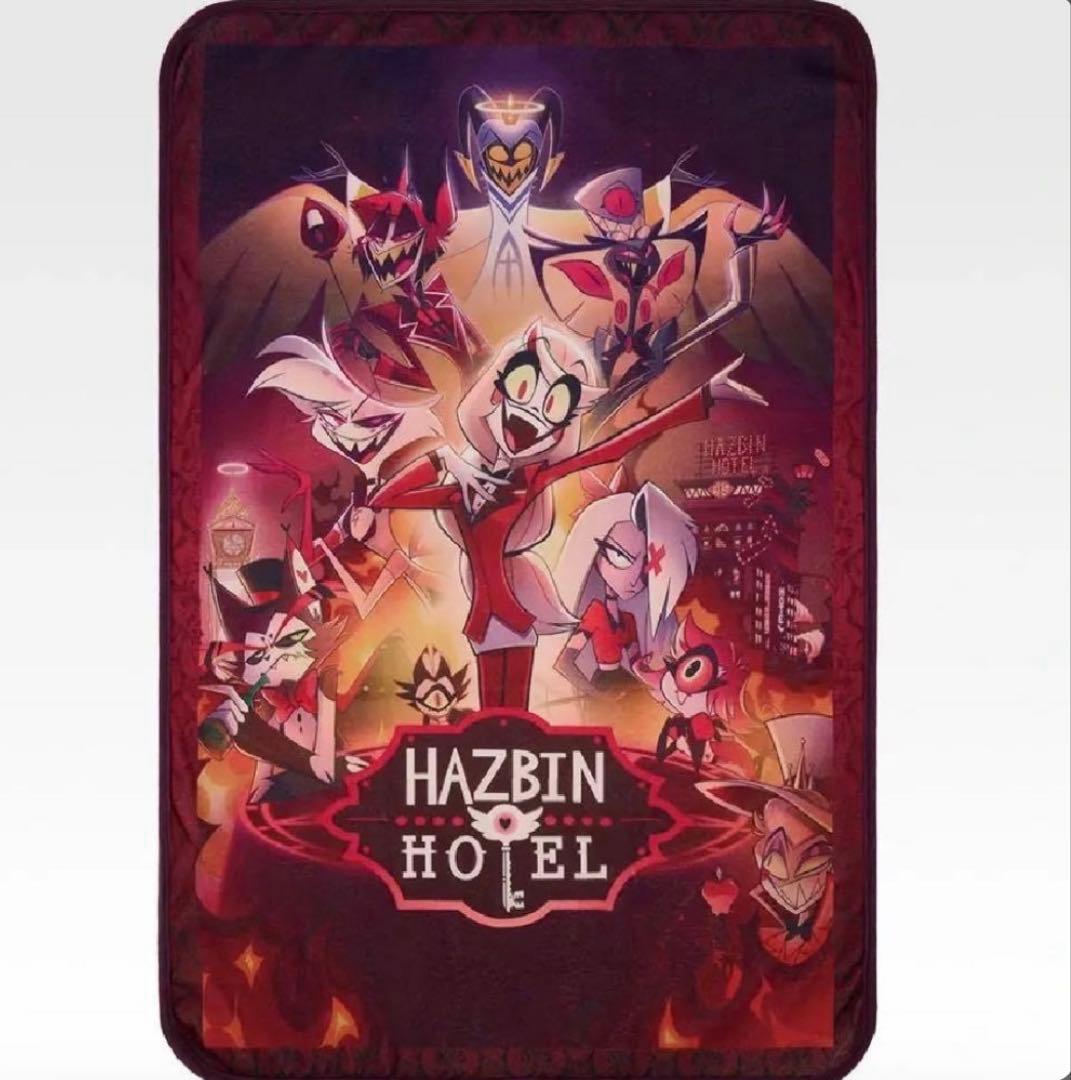 HAZBIN HOTELハズビンホテル 一番くじ A賞 ビジュアルブランケット