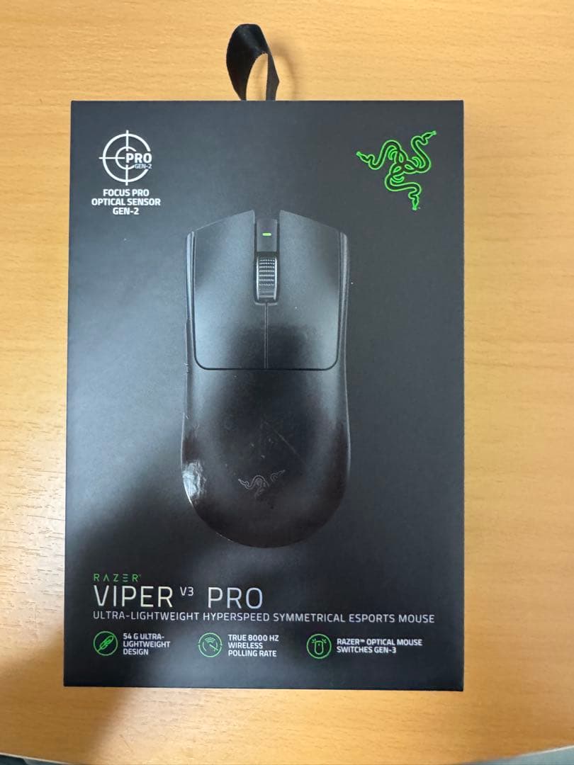 美品】 Razer Viper V3 Pro 付属品完備 保証書あり - メルカリ