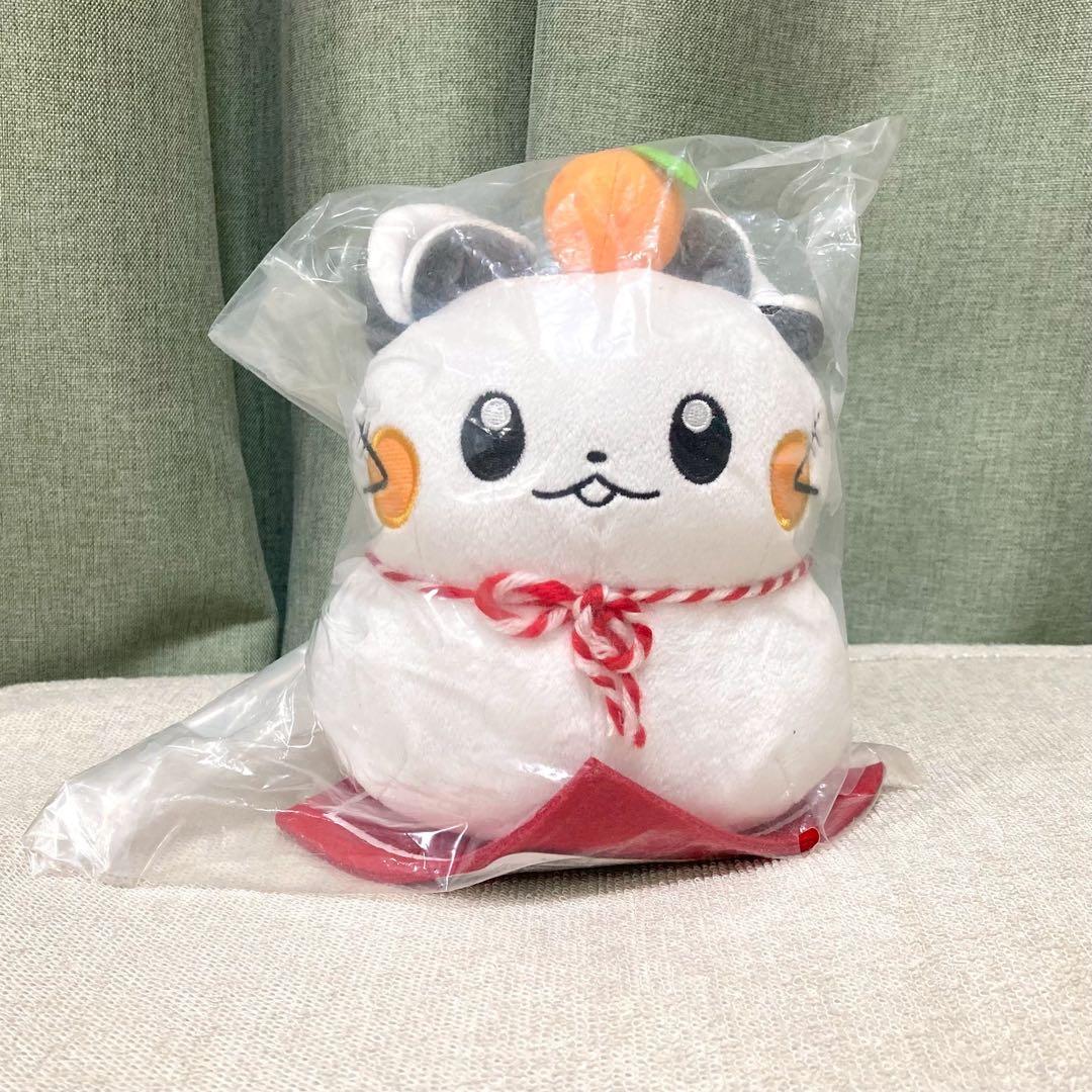 新品 ポケセン デデンネ 鏡餅 ぬいぐるみ 正月 - メルカリ