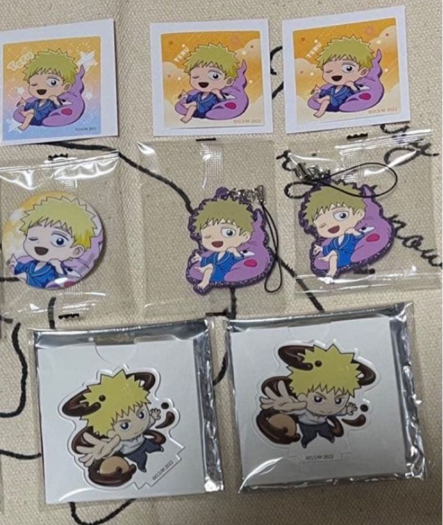 最終価格】モブサイコ100 グッズまとめ売り エクボ テル 芹沢 ショウ②