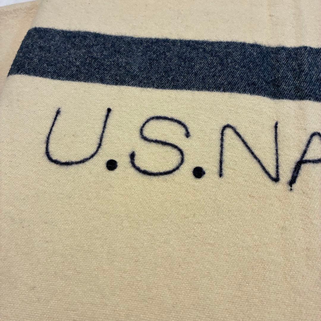 40's～ Vintage U.S.NAVY ウール メディカル ブランケット