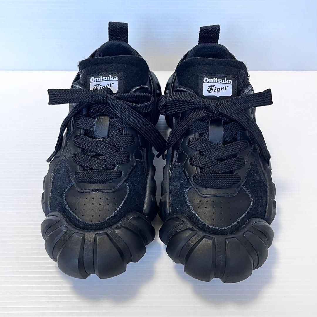 美品✨ オニツカタイガー デンティグレ LS オールブラック 23.0cm