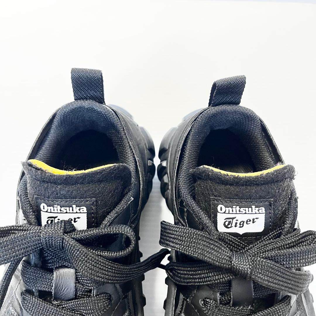 美品✨ オニツカタイガー デンティグレ LS オールブラック 23.0cm