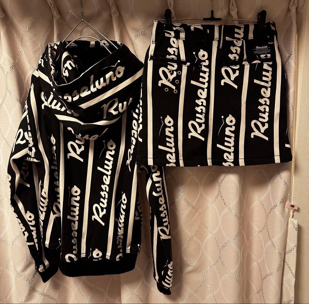 ラッセルノ ゴルフウェア フード付きパーカーとスカート サイズ0