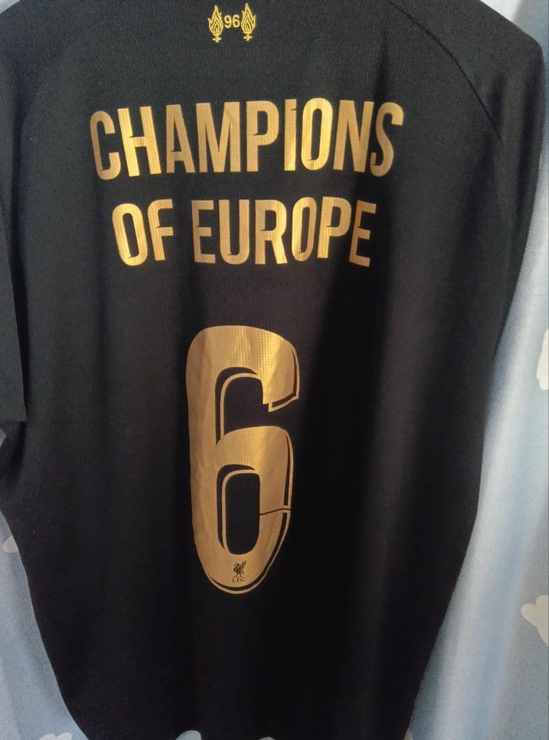 JAPANツアー開催 リバプール 18/19 CL優勝記念ユニフォーム - メルカリ
