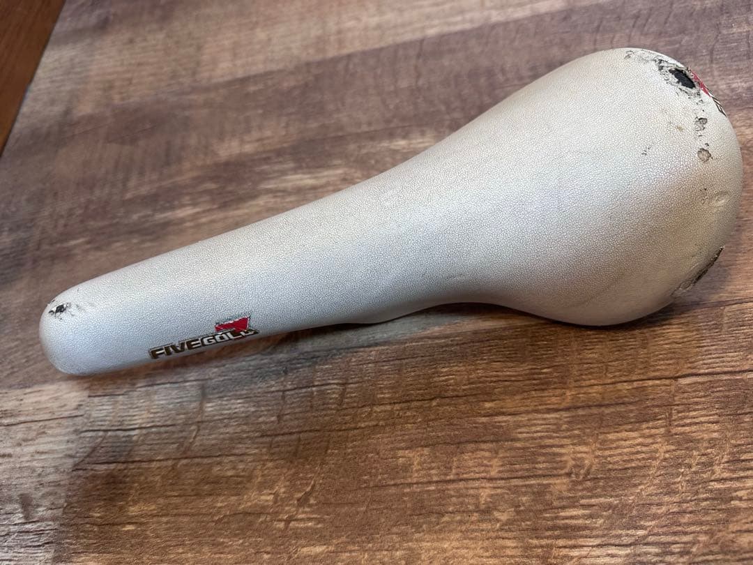 NJS 日東 シートポスト 27.2mm w30 FIVEGOLD 7 サドル付