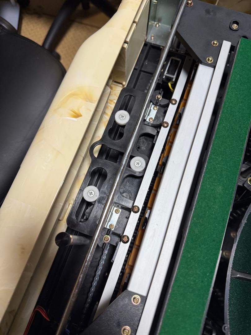 【全自動麻雀卓】【送料込】アモス　マーテル　卓内部美品