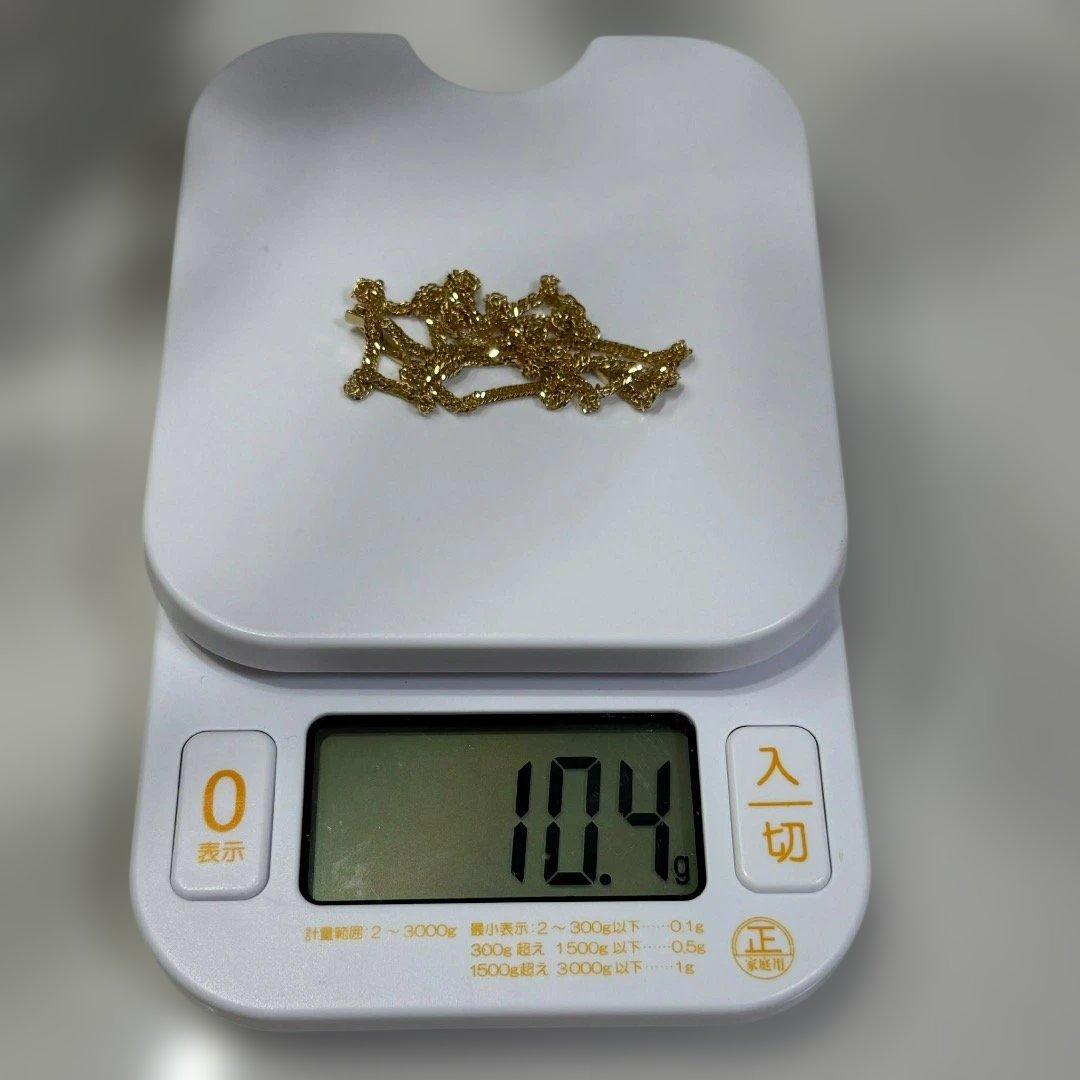 【造幣局検定】K18 喜平ネックレス 12面トリプル 10.3g 50cm