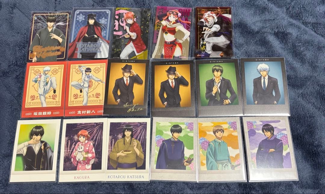 銀魂 クリアカード カードガム ウエハースカード まとめ売り【515枚】