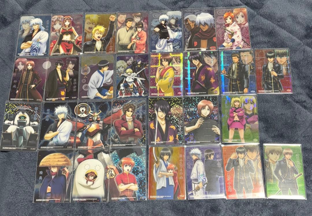 銀魂 クリアカード カードガム ウエハースカード まとめ売り【515枚】