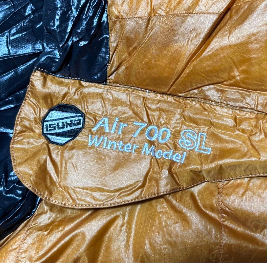 イスカ ISUKA Air 700 SL ダウン シュラフ 寝袋 冬用 エアー - メルカリ