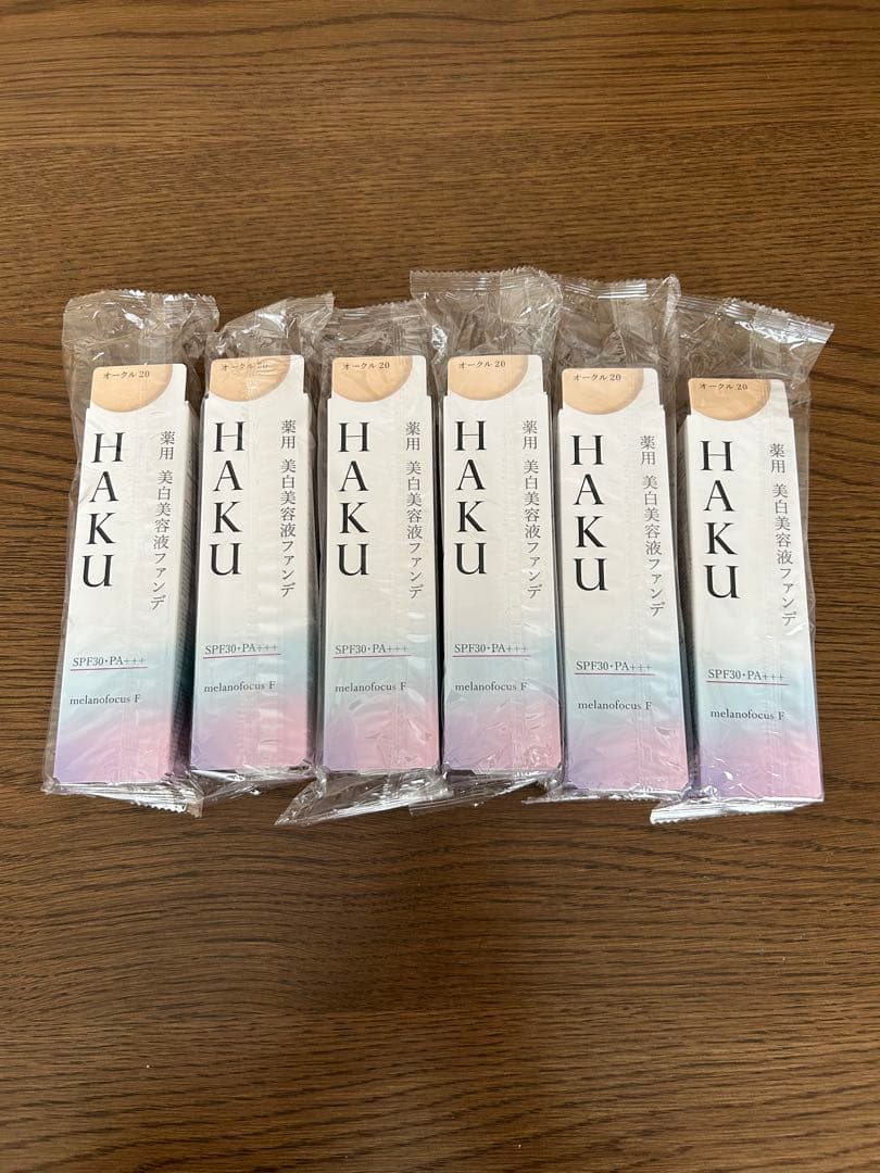 Jiyong　ＨＡＫＵ薬用美白美容液ファンデ　オークル20 6点セット売り 楽天市場】☆資生堂正規販売店 HAKU 薬用 美白美容液ファンデ