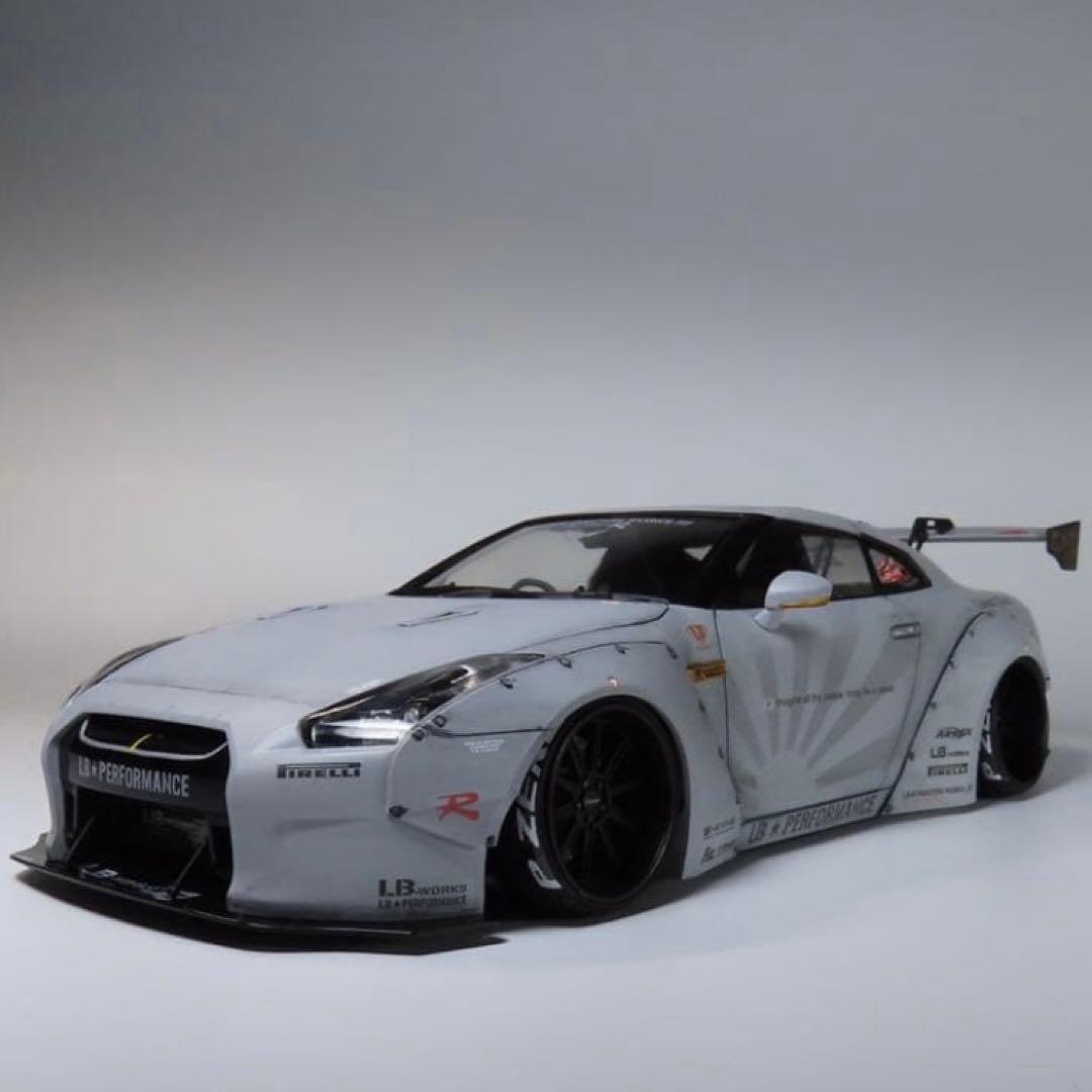 1/24 アオシマ完成品 LBWK GTR リバティーウォーカスタム