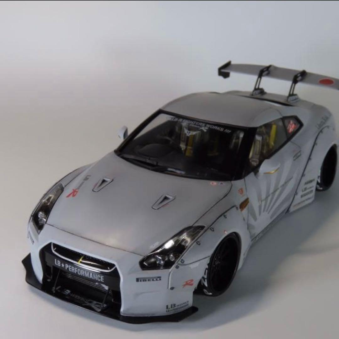 1/24 アオシマ完成品 LBWK GTR リバティーウォーカスタム