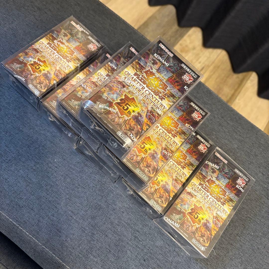遊戯王 クォーターセンチュリーアートコレクション 8BOX シュリンク付き