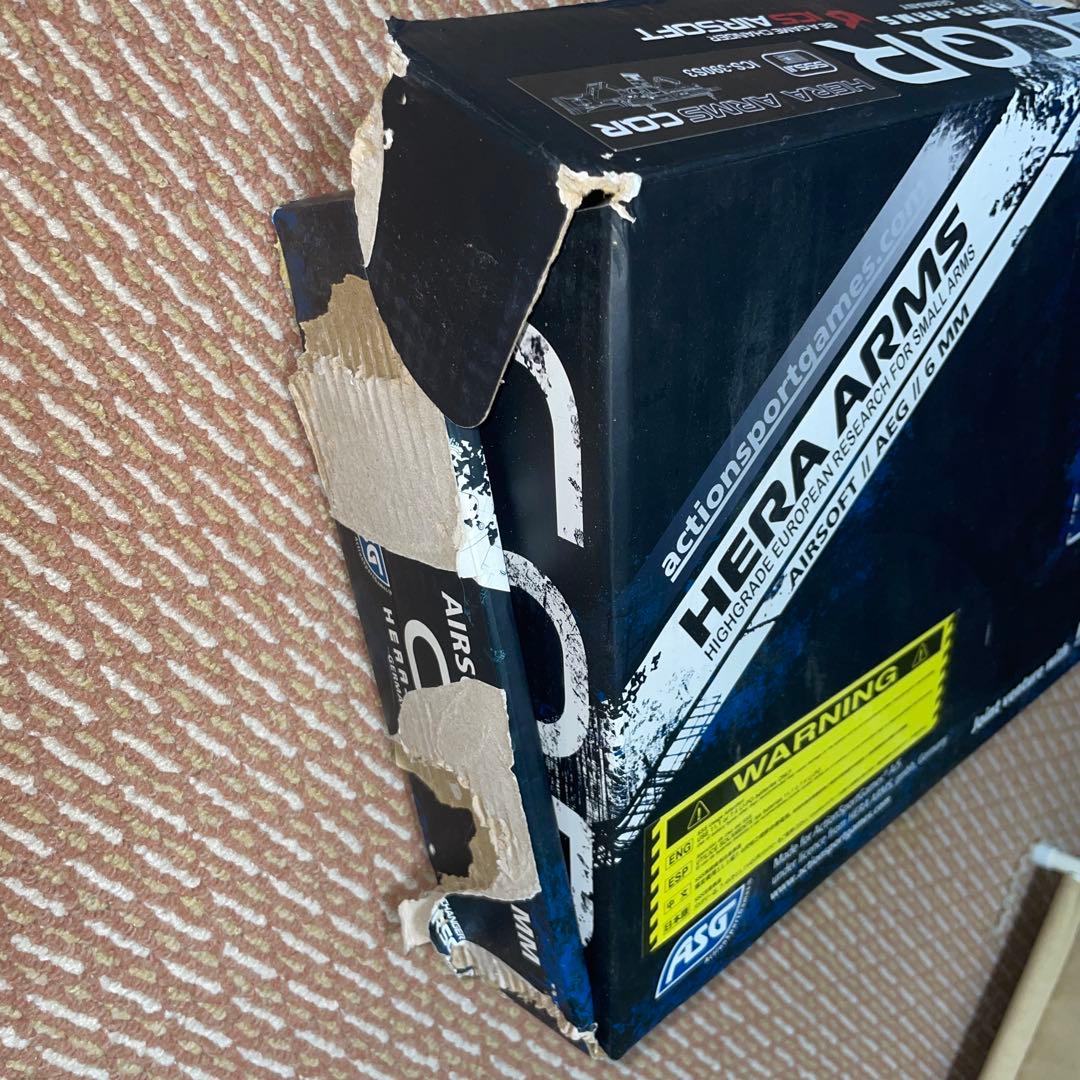 HERA ARMS “CQR” 電子トリガー搭載 防火袋、充電器おまけ
