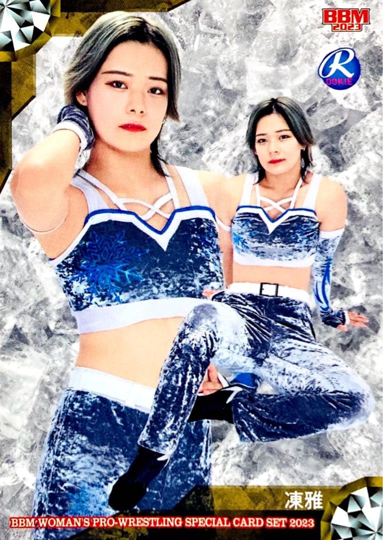 凍雅 レギュラーカード BBM 2023 女子プロレス Ambitious!! - メルカリ