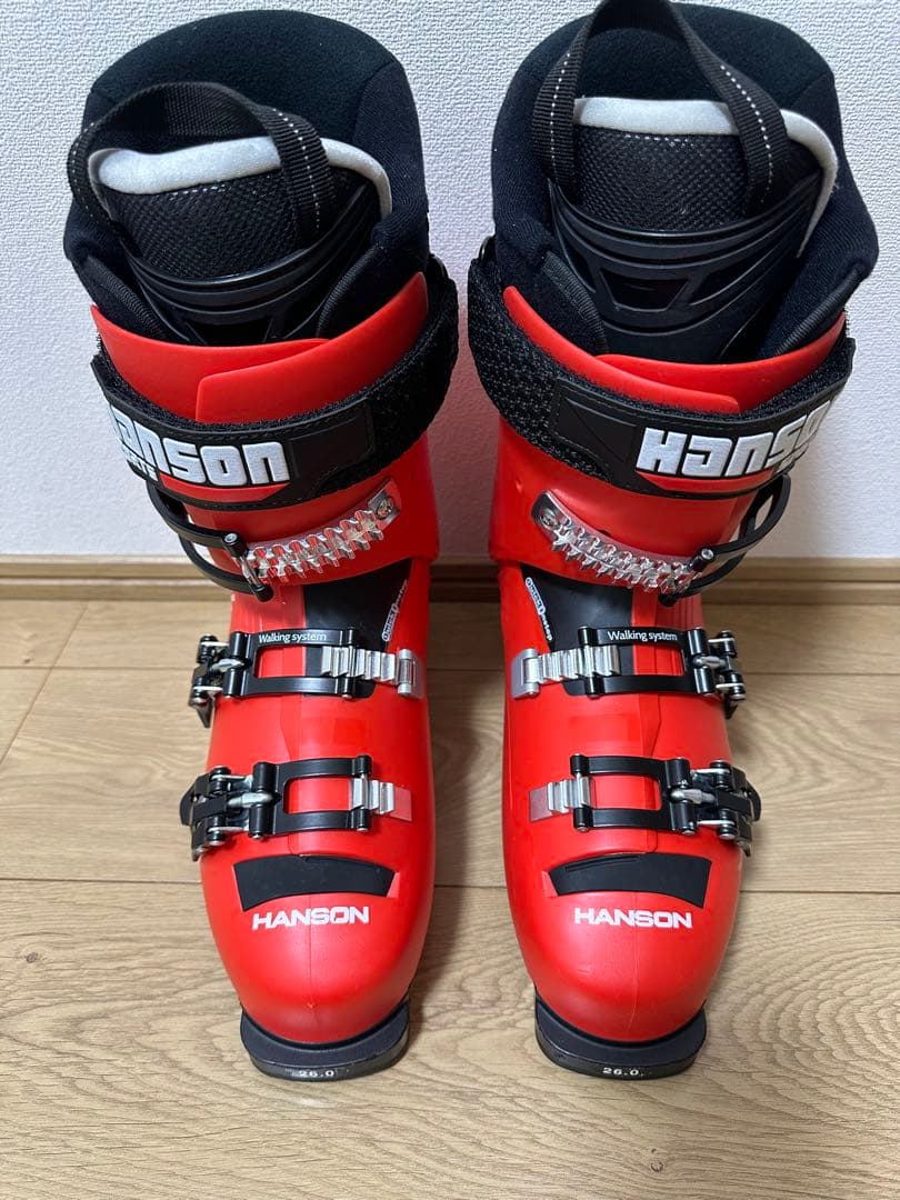 週末限定価格 HANSON ハンソン スキーブーツ スパイダー90 26cm - メルカリ