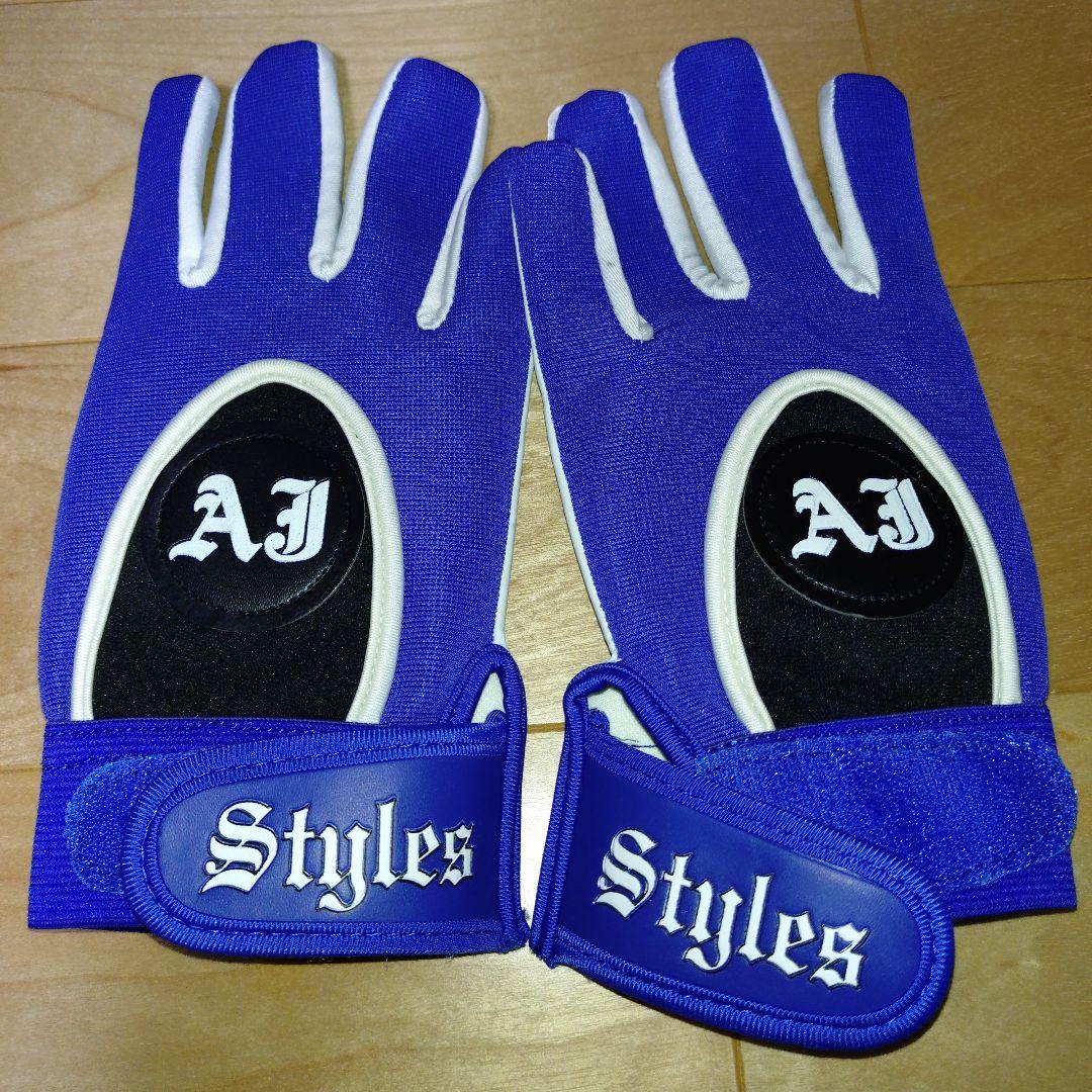 AJスタイルズ グローブ 手袋 サイン入り WWE 新日本プロレス - メルカリ