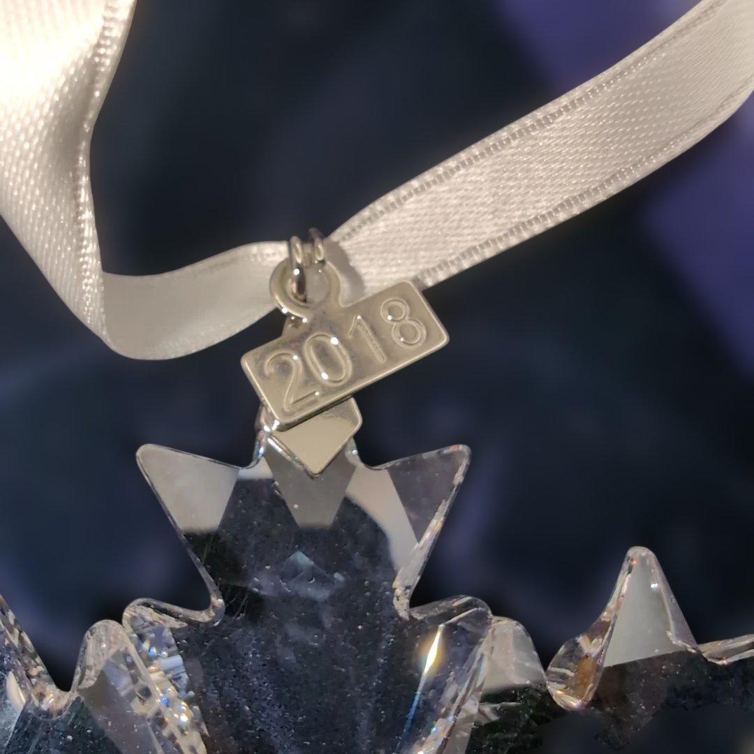 スワロフスキー オーナメント2018 箱付き - メルカリ