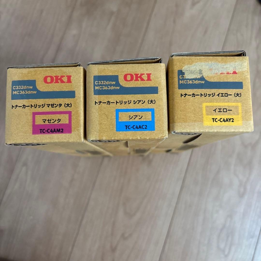 OKI トナーカートリッジ 3色セット