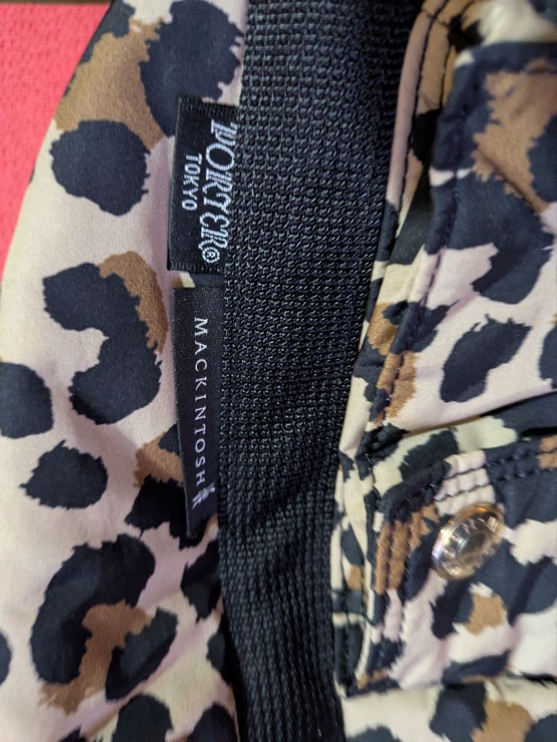 極美品】MACKINTOSH × PORTER レオパードプリントバッグ - メルカリ