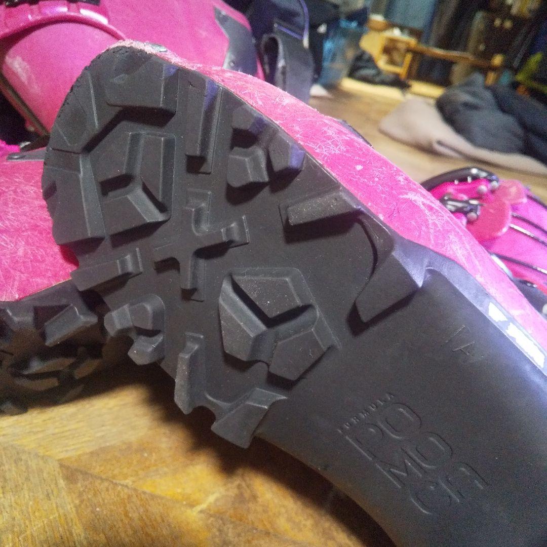 美品】普段履き23.5ダイナフィットDYNAFITスキーブーツバック