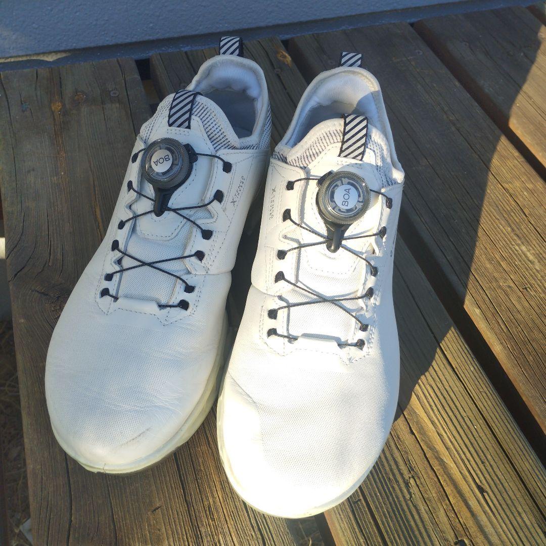 エコー C4 BOA ゴルフシューズ 25.5cm　着用1回の美品