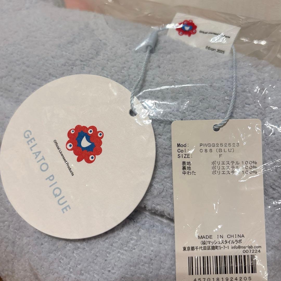 ジェラートピケ エアリーモコ ミャクミャク ティッシュケース 万博会場