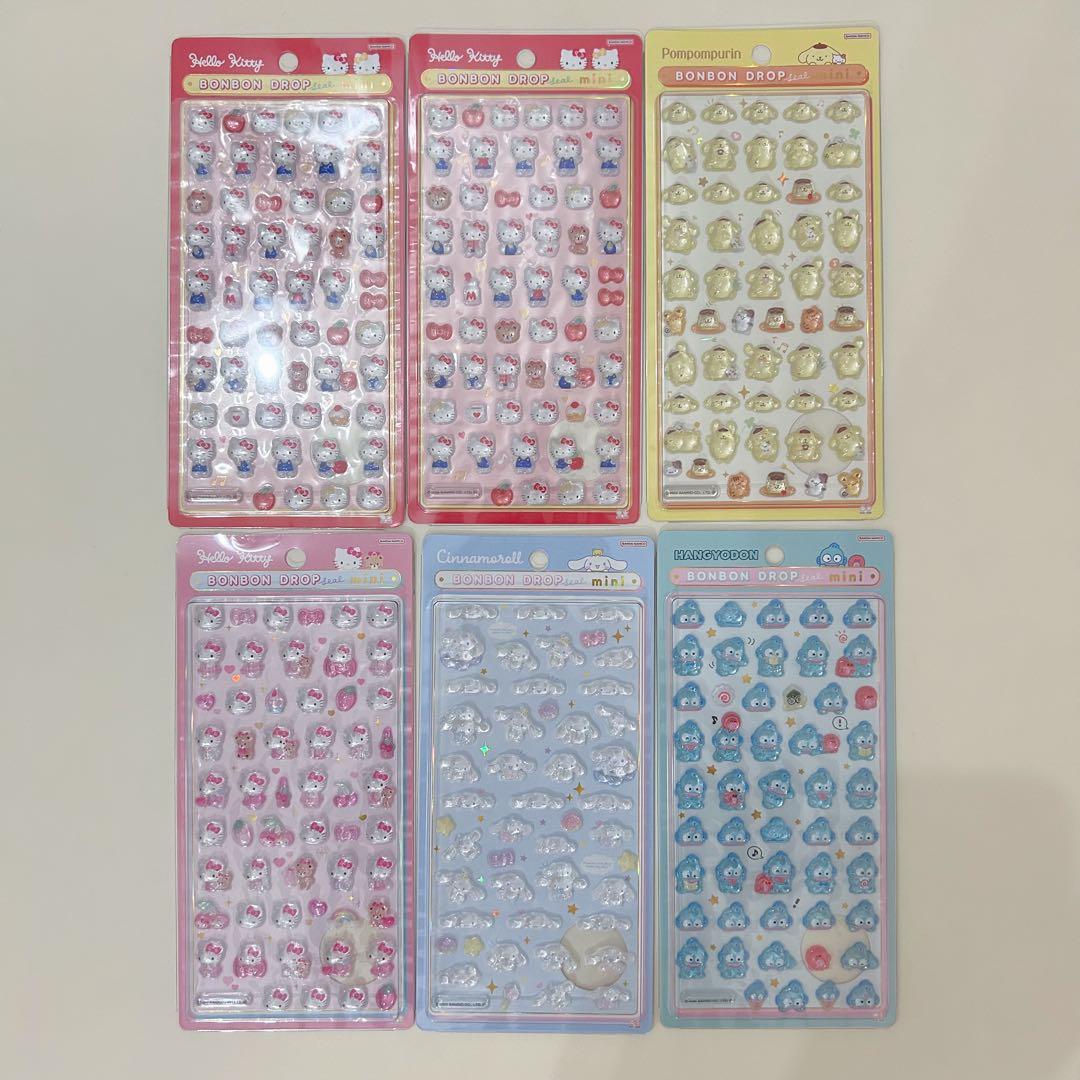 【全て正規品】 ボンボンドロップシール ディズニー サンリオ たまごっち 等