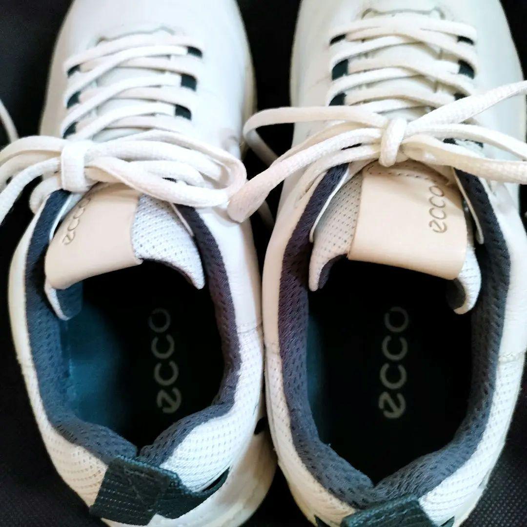 美品✨ecco エコー　ゴルフシューズ　39 24.5cm スパイクレス