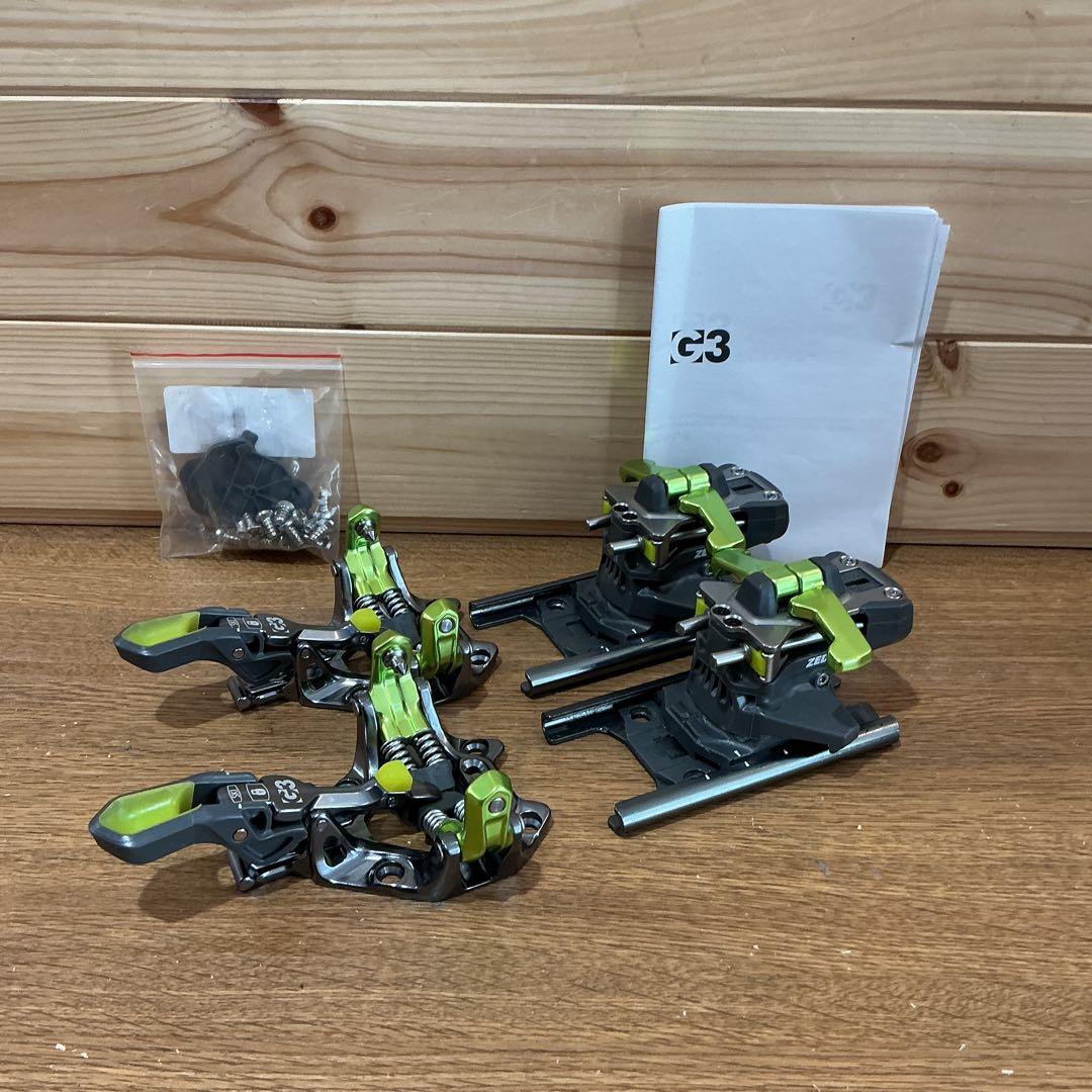 g3 ZED12 バックカントリースキー用ビンディング G3／ZED12 with ブレーキパーツ／セットビンディング | 4-Ride Online