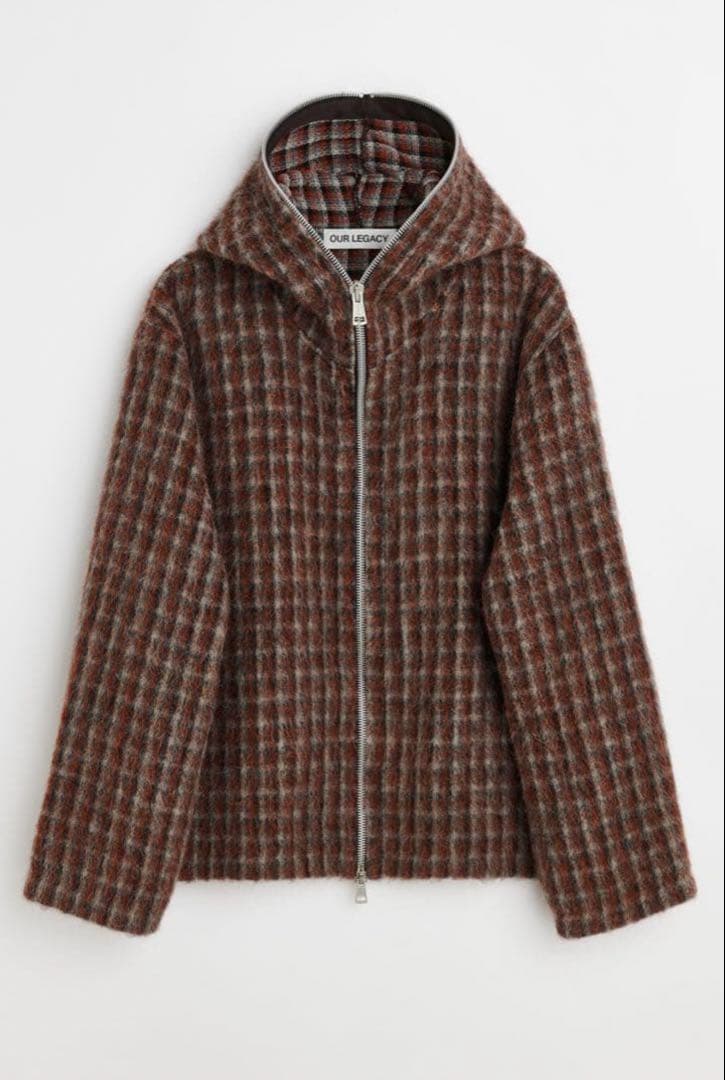 OUR LEGACY FULL ZIP FOOD Boston Check 46 - メルカリ
