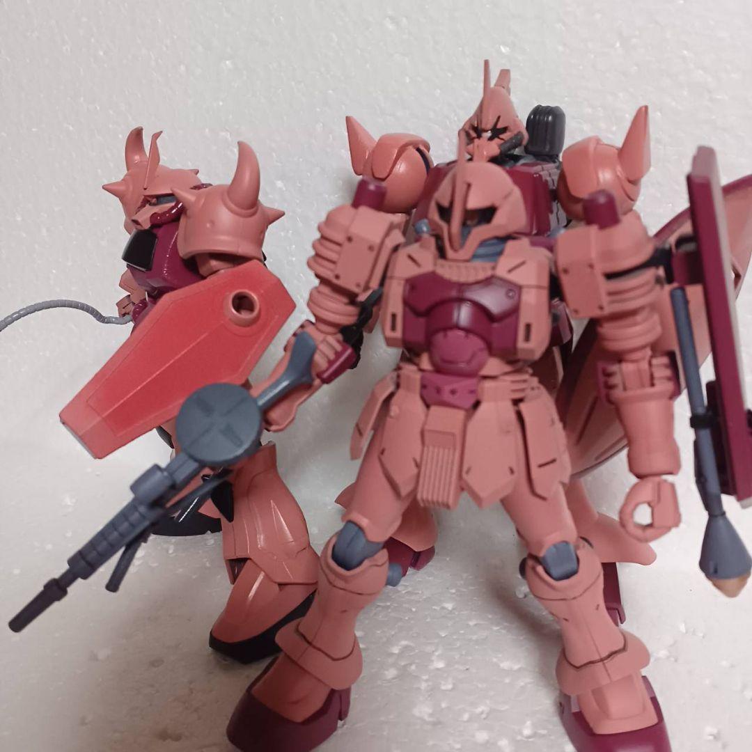 ジークアクス最終回に登場したHG1/144シャア専用5体セット