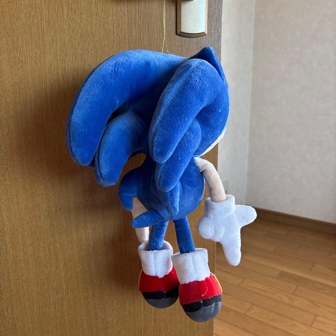 ソニックＸ　スーパージャンボぬいぐるみ セガ2003年 タグ付き